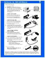 Предварительный просмотр 3 страницы 3Com OfficeConnect 3C886A Getting Started Manual