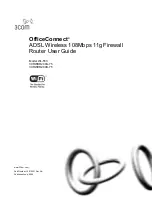 Preview for 1 page of 3Com OfficeConnect 3CRWDR200A-75 User Manual