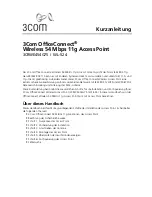 Preview for 21 page of 3Com OfficeConnect 3CRWE454G75 Quick Start Manual