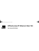 3Com OfficeConnect Ethernet Hub 16C User Manual preview