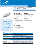 3Com OfficeConnect Wireless Compact USB Adapter Datasheet preview