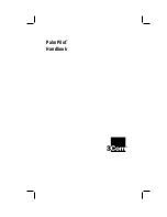 Предварительный просмотр 1 страницы 3Com PalmPilot Handbook