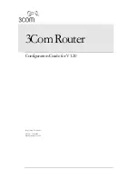 3Com Router 3012 Configuration Manual preview