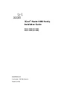 Preview for 1 page of 3Com Router 6040 Installation Manual