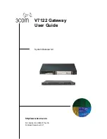 3Com VCX V7122 User Manual preview