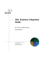 3Com VCX Manual preview