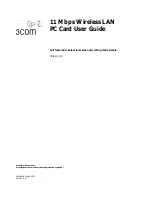 Предварительный просмотр 1 страницы 3Com WL-305 User Manual