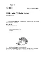 3Com WL-463 Installation Manual preview