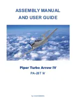 3D AEROWORKS Piper Turbo Arrow IV Assembly Manual And User Manual preview