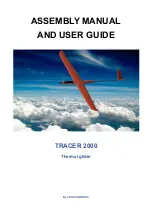 3D AEROWORKS TRACER 2000 Assembly Manual And User Manual preview