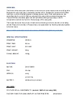 Preview for 2 page of 3D AEROWORKS TRACER 2000 Assembly Manual And User Manual