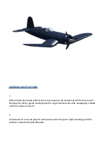 Preview for 6 page of 3D AEROWORKS VOUGHT F4U-1D CORSAIR Assembly Manual And User Manual