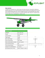 Preview for 4 page of 3D Flight Piper Super Cub Manual