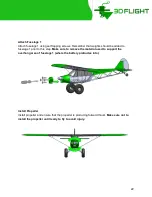 Preview for 23 page of 3D Flight Piper Super Cub Manual