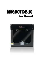 Preview for 1 page of 3D Gadgets MAGBOT DE-10 User Manual