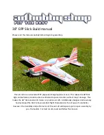 3D Hobby Shop 38" EPP Slick Build Manual preview