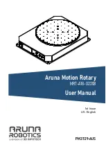 3D infotech Aruna Motion Rotary User Manual preview