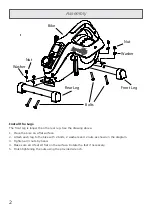 Preview for 4 page of 3D innovations DeskCycle Vive User Manual