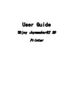 3D Joy JoysmakerR2 3D User Manual preview