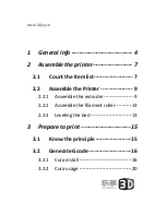 Preview for 2 page of 3D Joy JoysmakerR2 3D User Manual