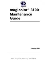 3D Nord magicolor 3100 Maintenance Manual preview