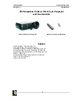 Preview for 3 page of 3D Perception COMPACTVIEW CLAN SX15-E User Manual