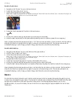 Preview for 8 page of 3D Platform WorkSeries 200 Series Quick Reference Manual