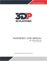 3D Platform WorkSeries 200 Series User Manual предпросмотр