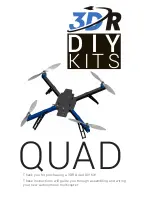 Preview for 1 page of 3D R DIY QUAD Assembly Manual
