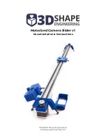 Preview for 1 page of 3D Shape Engineering Motorized Camera Slider v1 Documentation & Instrusctions