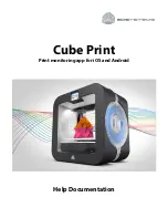 3D Systems CUBE Documentation preview