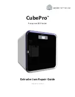 3D Systems CubePro Repair Manual preview