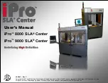 3D Systems iPro 8000 SLA Center User Manual предпросмотр