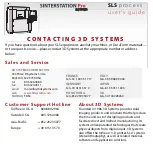 Предварительный просмотр 242 страницы 3D Systems Sinterstation Pro User Manual