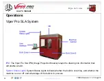 Preview for 24 page of 3D Systems Viper Pro SLA User Manual