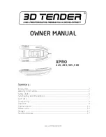 3d XPRO 445 Owner'S Manual preview