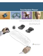 3DConnexion Two Handed Power Getting Started Manual preview