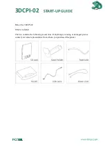 Preview for 5 page of 3DCPI 3DCPI-02 Startup Manual