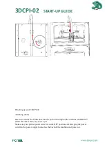 Предварительный просмотр 10 страницы 3DCPI 3DCPI-02 Startup Manual