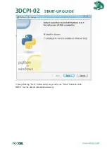 Preview for 12 page of 3DCPI 3DCPI-02 Startup Manual