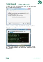 Preview for 15 page of 3DCPI 3DCPI-02 Startup Manual