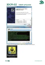 Preview for 17 page of 3DCPI 3DCPI-02 Startup Manual