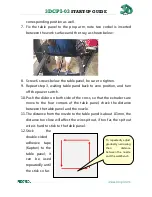 Preview for 14 page of 3DCPI 3DCPI-03 Startup Manual