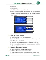 Preview for 35 page of 3DCPI 3DCPI-03 Startup Manual