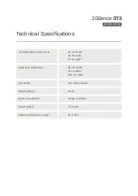 Предварительный просмотр 3 страницы 3DGence DT3 Manual