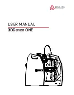 3DGence ONE User Manual предпросмотр