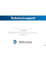 Preview for 23 page of 3DKreator Kreator Motion User Manual