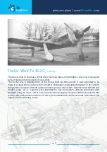 Preview for 4 page of 3DLabPrint Focke-Wulf Ta 152 C User Manual