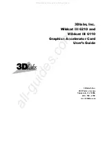 3Dlabs Wildcat III 6210 User Manual preview