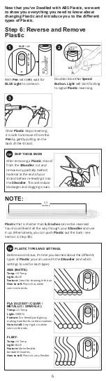 Preview for 8 page of 3Doodler Creater Manual